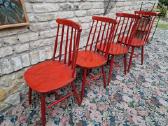 Vintažinės mid century bukmedžio kėdės - nuotraukos Nr. 24