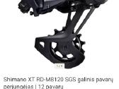 Shimano XT Deore 12 S - nuotraukos Nr. 3