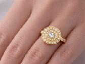 Žiedas Su Deimantais 1.58ct