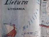 Istorinis Lietuvos žemėlapis 1979 m. JAV - nuotraukos Nr. 3