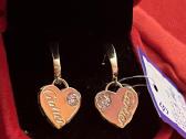 Prabangūs išskirtiniai auksiniai auskarai Kleopatr - nuotraukos Nr. 12