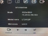 24,5" lenovo lt2452pwc 1920x1200 - nuotraukos Nr. 10