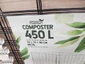 Naujos metalinės 450l talpos kompostavimui sodini