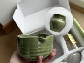 Matcha rinkinys 5 dalių su dubenėliu, šluotele