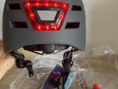 Dviračio šalmas su LED apšvietimu Usb įkraun - nuotraukos Nr. 3