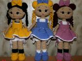 Rankų darbo megzti žaisliukai