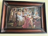 Prancūzų dailininko tapytas 114 x 83 puikus