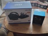 Logitech G923 žaidimų vairas su pedalais + shifter - nuotraukos Nr. 2
