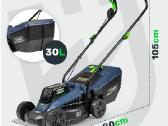 Akumuliatorinė vejapjovė Wuber W04801, 32 cm; 20 V - nuotraukos Nr. 12