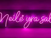 Neon užrašai / Neoninės iškabos - nuotraukos Nr. 4