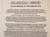 MacBook Air M1 13 8gb/256gb – puikus stovis - nuotraukos Nr. 4