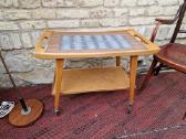 Vintažinis mid century serviravimo staliukas - nuotraukos Nr. 3