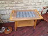 Vintažinis mid century serviravimo staliukas - nuotraukos Nr. 5