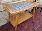 Vintažinis mid century serviravimo staliukas - nuotraukos Nr. 6