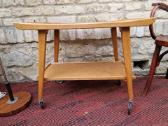 Vintažinis mid century serviravimo staliukas - nuotraukos Nr. 10