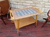 Vintažinis mid century serviravimo staliukas - nuotraukos Nr. 13