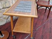 Vintažinis mid century serviravimo staliukas - nuotraukos Nr. 19