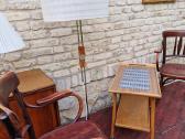 Vintažinis mid century serviravimo staliukas - nuotraukos Nr. 20