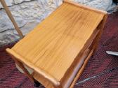 Vintažinis mid century tikmedžio staliukas - nuotraukos Nr. 6