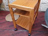Vintažinis mid century tikmedžio staliukas - nuotraukos Nr. 10