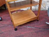 Vintažinis mid century tikmedžio staliukas - nuotraukos Nr. 11