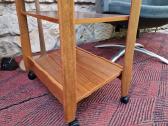 Vintažinis mid century tikmedžio staliukas - nuotraukos Nr. 17