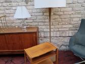 Vintažinis mid century tikmedžio staliukas - nuotraukos Nr. 20