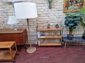 Vintažinė mid century knygų/neknygų lentyna - nuotraukos Nr. 18