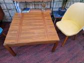 Vintažinis mid century tikmedžio kavos staliukas - nuotraukos Nr. 13