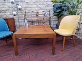 Vintažinis mid century tikmedžio kavos staliukas - nuotraukos Nr. 20