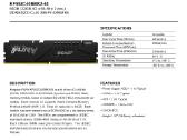 Kingston Fury Beast ddr5 64gb - nuotraukos Nr. 4
