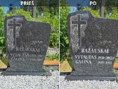 Raidžių kalimas / Kalu raides kapinėse - nuotraukos Nr. 5