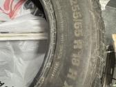 Continental xl2 255/65 r18 beveik naujos