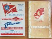 Vintaž spartakiadų programos
