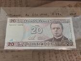 20 litų 1993 Lietuva - unc idealus