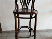 Senovinė medinė tvirta baro kėdė 79 Eur - nuotraukos Nr. 4