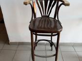 Senovinė medinė tvirta baro kėdė 79 Eur - nuotraukos Nr. 5