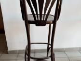 Senovinė medinė tvirta baro kėdė 79 Eur - nuotraukos Nr. 6
