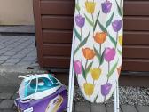 Dovanojama lyginimo lenta ir lygintuvas