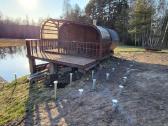 Sraigtiniai poliai/pamatai Polių montavimas - nuotraukos Nr. 11