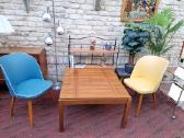 Vintažinės mid century spyruoklinės vinilo kėdės - nuotraukos Nr. 28