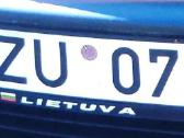 Valstybiniai numeriai automobiliui