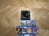 Ps4 Slim konsolė su laidais visais 500gb