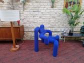 Vintažinė mid century postmodern kėdė "Ekstrem" - nuotraukos Nr. 8
