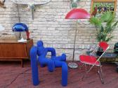 Vintažinė mid century postmodern kėdė "Ekstrem" - nuotraukos Nr. 5