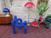 Vintažinė mid century postmodern kėdė "Ekstrem" - nuotraukos Nr. 13