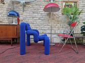 Vintažinė mid century postmodern kėdė "Ekstrem" - nuotraukos Nr. 23