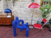 Vintažinė mid century postmodern kėdė "Ekstrem" - nuotraukos Nr. 34