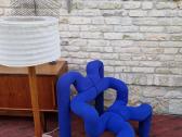 Vintažinė mid century postmodern kėdė "Ekstrem" - nuotraukos Nr. 35