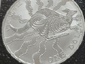 Kolekcinės sidabrinės monetos 1 oz proof